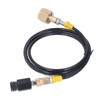 Soda Refill Adapter CO2 Cylinder Cartridge Fill Tank Connector with