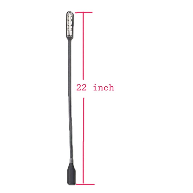 JXRYWF 22 inch XLR 4 Pin LED Light Studio Lamp