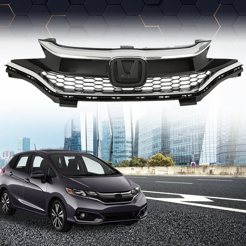 PIT66 Front Upper Bumper Grille Compatible with 2018 2019 2020
