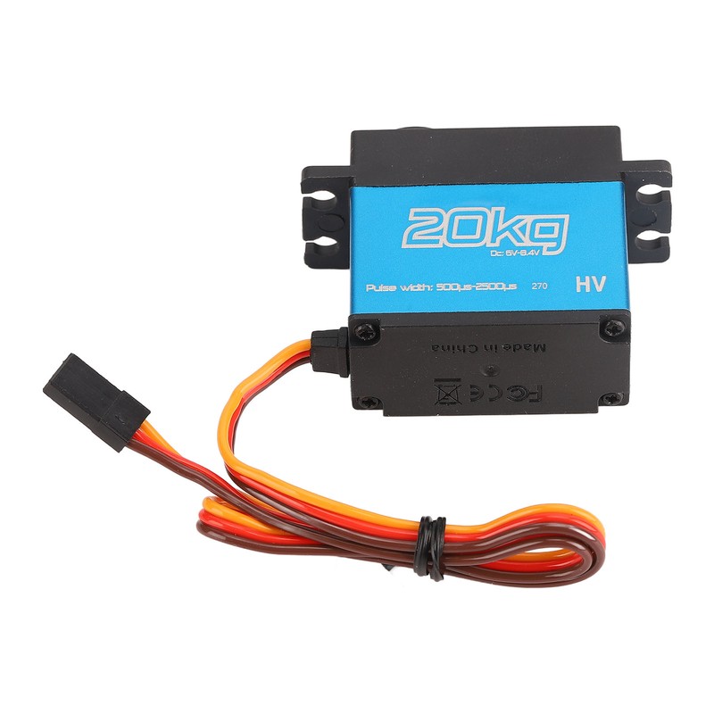 20KG Servo Aluminum Alloy 270 Degree Metal Gear RC Servo