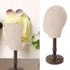 Wig Head Stand Non Woven Fabric Mannequin Head Hat Display