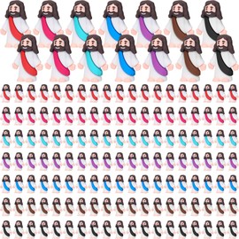 Barydat 300 Pack Mini Jesus Figurines Bulk Little Jesus Figures Toys Religious Party Favors Tiny Jesus Doll Gifts Christ Savior for Hide Thanksgiving Day Sunday School Baptism Gift Craft(Multicolor)