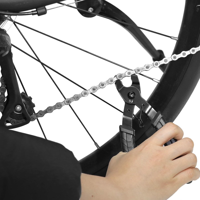 QWORK® Bike Chain Link Removal Tool Compatible with 6-12 Speed