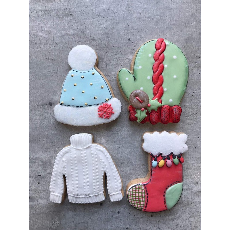 LILIAO Christmas Winter Hat Cookie Cutter - 3 x 3.8