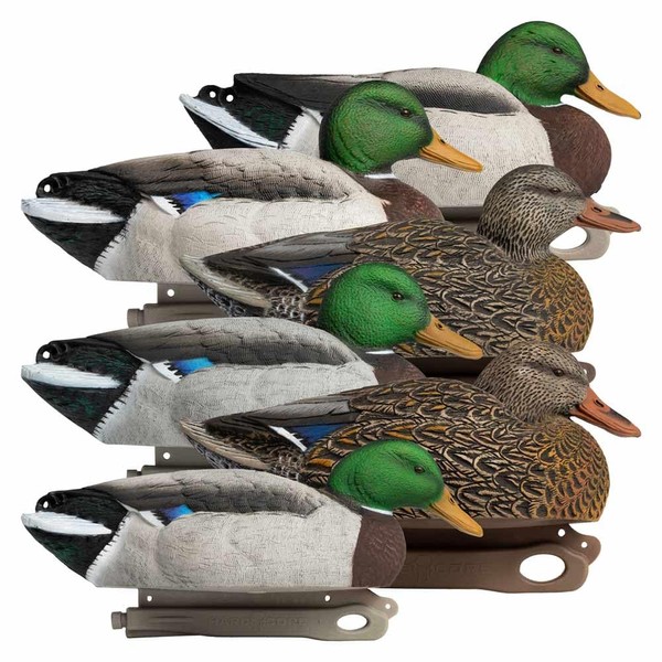 Hardcore Waterfowl Rugged Series Mag Mallard Decoys - Redlegs -