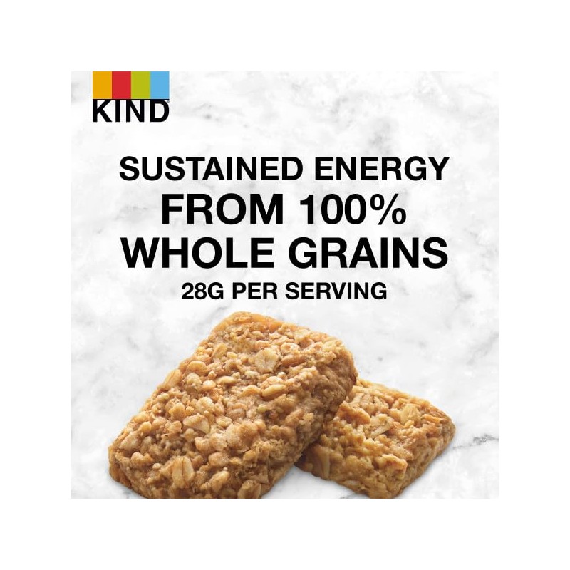 KIND Breakfast Bars, Honey Oat, Healthy Snacks, Gluten Free, 100%