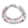TheBeadChest Pearl Round Druzy Agate Beads 14mm Grey Gemstone 16