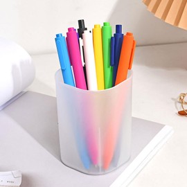 XIANFANG 10 Pack Retractable Gel Ink Pens | 0.5mm Fine Point Black Ink Pastel Pens, Aesthetic Cute Writing Pens for Journaling, Note-Taking, School, Office, Bulk Stationery Supplies