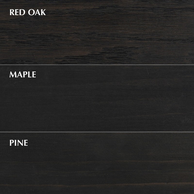 Varathane Total Control Gel Stain Water-Based Wood Stain, Quart, Black