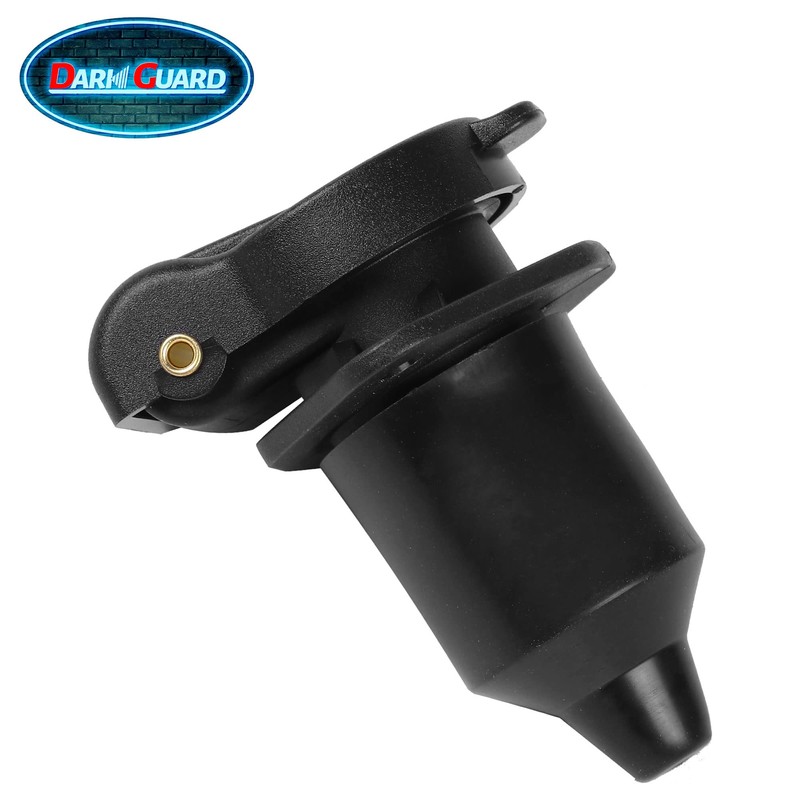 DARKGUARD 2Pieces 3 Pin Tractor Socket 12v 24v,Norm Din 9680,3