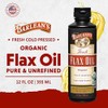 Barlean's Organic Oils Fresh Flax Oil, 12 Ounce by Barlean's