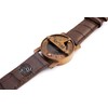 Antique Vibes Present For Men/Women Brown Leather Strap Wrist Watch