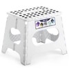 Delxo Folding Step Stool,11 Inch Non-Slip Foldable Step Stools for
