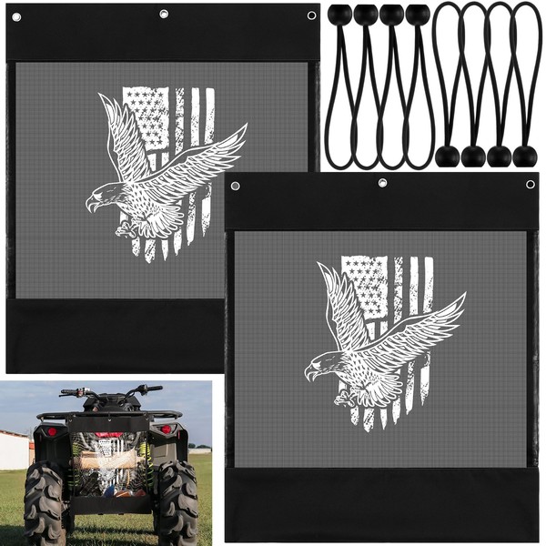 Yoojahow 2 Pcs UTV Mesh Trash Bag Universal UTV Trash