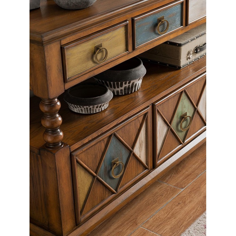 ACEWARMS 4 Pack 2-1/2 inch Antique Brass Cabinet Knobs, Zinc