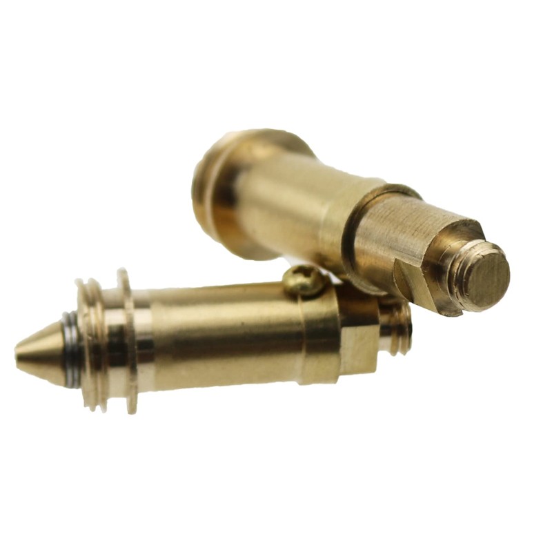 MEETOOT 2pcs Brass Spring Plug/Bounce Valve Basin Waste Easy Pop