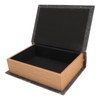 Book Shape Storage Box Large Capacity Wooden European Style Decorative