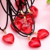 Omlisca Valentines Day Gifts 12 Pack Red Heart Shaped Pendant