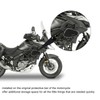 Bumper Frame Crash Bars Bags for V-Strom DL650 DL1000, Motorcycle