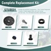 Lawn Mower Blade Replacement Kit – Includes Fan, Bolts, Nuts,