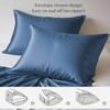 LINENWALAS 100% Organic Bamboo Pillow Cases 2 Pack, Soft Premium
