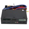 Media Dashboard USB3.0 Front Panel Hub LCD Display Optical Drive