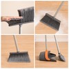 Benicabaly Multi-Purpose Broom and Dustpan Set with 52-Inch Adjustable Handle