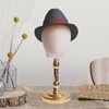 MagiDeal Bald Mannequin Head Hat Holder Portable Beauty Accessories Wigs