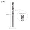 sourcing map Solid Carbide Drill Bits, 3.5mm C2/K20 Tungsten Carbide