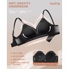 Vertvie Wireless Bras for Women Full Coverage Push Up Bra