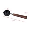LannuMet 304 Stainless Steel Coffee Measuring Spoon Wooden Handle Coffee