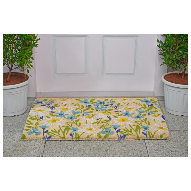 Calloway Mills Fields of Daisy Doormat (18" x 30" x