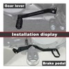 xitomer Shift Lever & Brake Pedal Compatible with DR650 1996-2025
