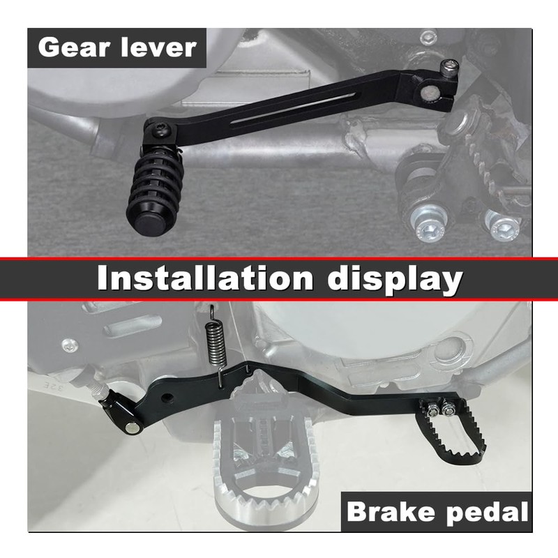 xitomer Shift Lever & Brake Pedal Compatible with DR650 1996-2025