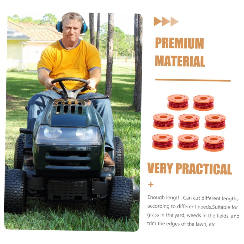 Sosoport String for Craftsman 8pcs 0.065 Diameter Replacement Line for