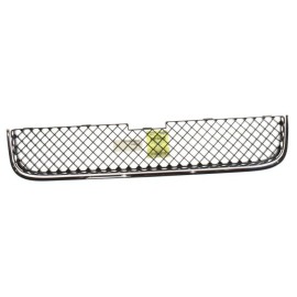 TopAlpha Chrome Lower Front Grille Grill w/Black Insert For 05-09 Chevy Uplander New