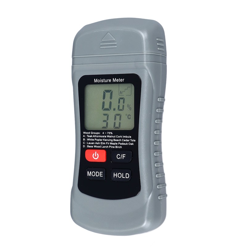 Pin Type Moisture Meter LCD Digital Display Moisture Detector for