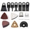 Oscillating Accessory Kit MASO 38-Piece Multi-Tool Accessory Kit Mix Oscillating
