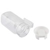 Acrylic Transparent Bottle, Striped Water Ice Cold Jug with Lid