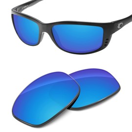 Tintart Performance Replacement Lenses Compatible with Costa Del Mar Zane Polarized-Sky Blue