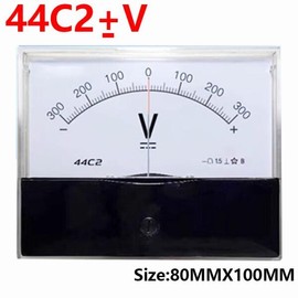 호환 44C2 DC /75mv 전압계 게이지 아날로그 패널 V 전류 측정기50A -0 - 50A 3V 10V 20V 50V [11 200V -0 - 200V] Compatible 44C2 DC /75mV Volt Meter Gauge Analog Panel V Current Meter 50A -0 - 50A 3V 10V 20V 50V [11 200V -0 - 200V]