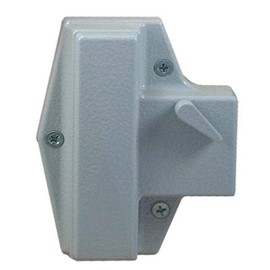 Simplex 90426D plex 900 Series Metal Mechanical Pushbutton Auxiliary Lock with Thumbturn, Fits 44mm to 54mm Thick Door, 25mm Deadbolt Latch, Satin Chrome Finish