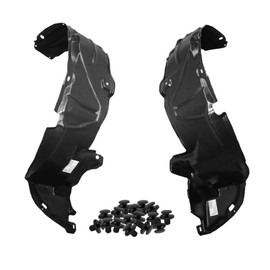 Parts N Go 1997-2001 CRV Front Fender Liner Set with Clip/Fasteners HO1248105 HO1249105 74151S10020 74101S1001