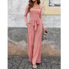 LOOKBOHO One Piece Jumpsuits for Women Dressy Casual Square Neck