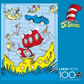 Buffalo Games - Dr. Seuss Enterprises - I Will Not Eat Green Eggs and Ham - Jigsaw Puzzle - Perfect for Game Nights - Finished Size is 15.00 x 11.00