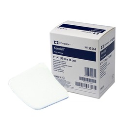 Cardinal Health Kendall Foam Dressing 4" x 4" - Replaces ZDF44 CA of 50