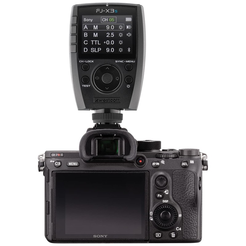 Westcott FJ-X3s Wireless Flash Trigger with Sony Camera Mount 4788
