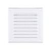 METAL Air Vent Grille Cover 165x240 (6.5x9.5") WHITE Ventilation Grill