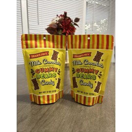 Trader Joe's 2 PACK NEW Trader Joe's Milk Chocolate Covered Gummy Bears