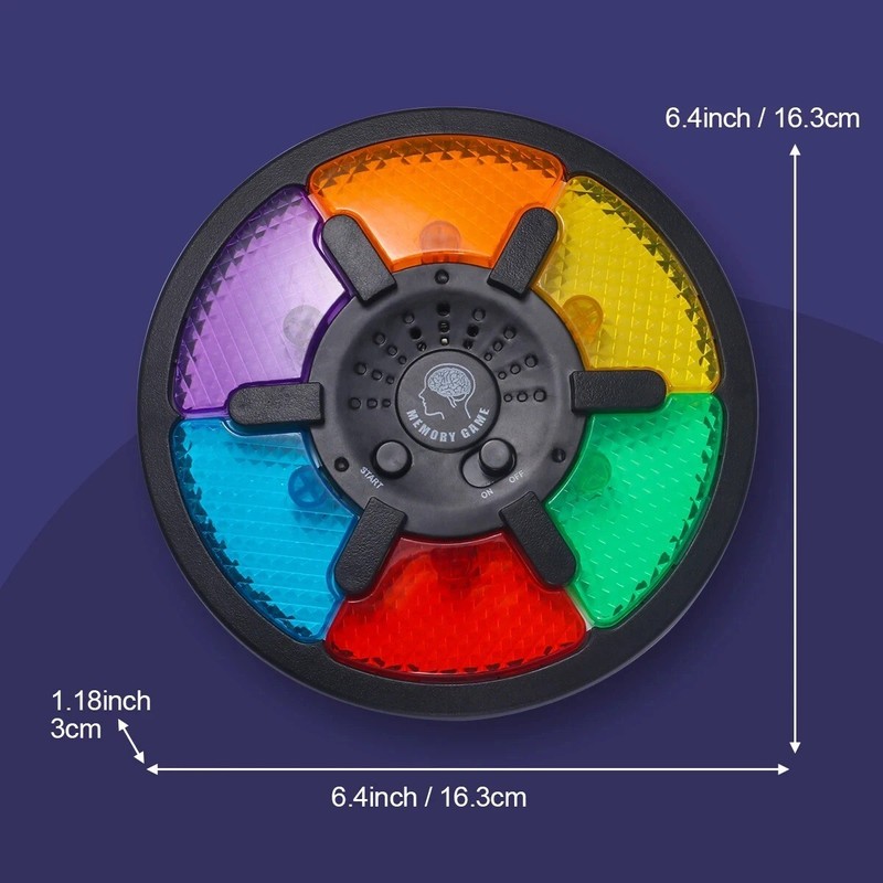Memory Game Machine Handheld Electronic Memory Game with Light and